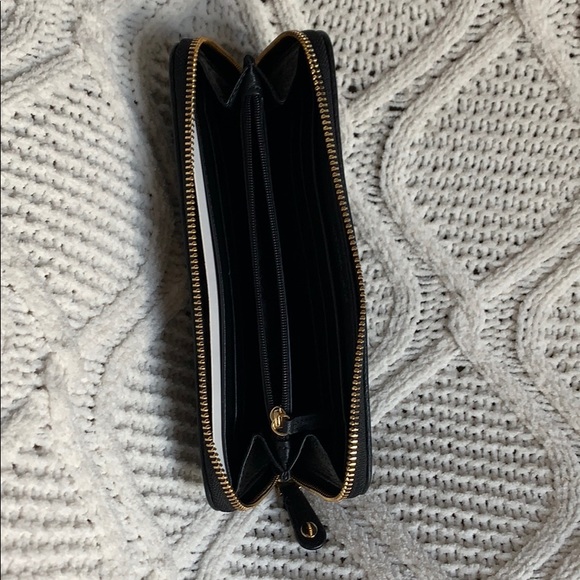 Michael Kors Zipper Detail Slim Clutch Wallet